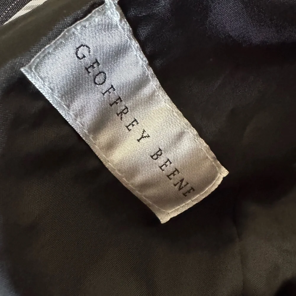 Geoffrey Beene Black Pinstripe Kids Suit - Picture 2 of 3